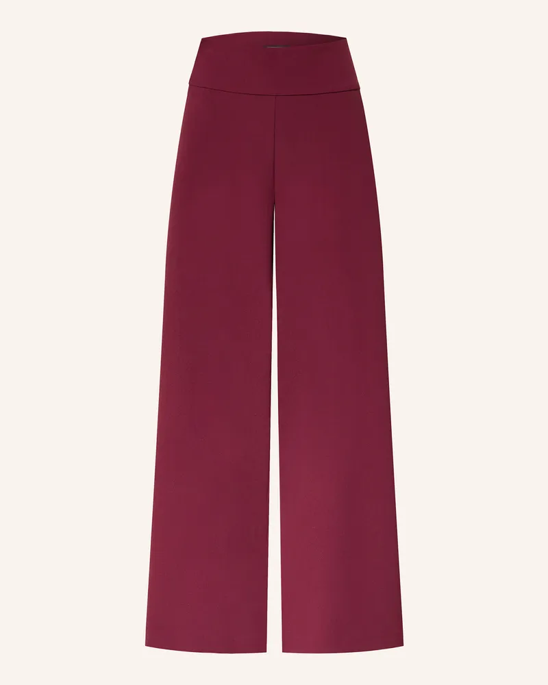 SEM PER LEI Marlenehose Dunkelrot