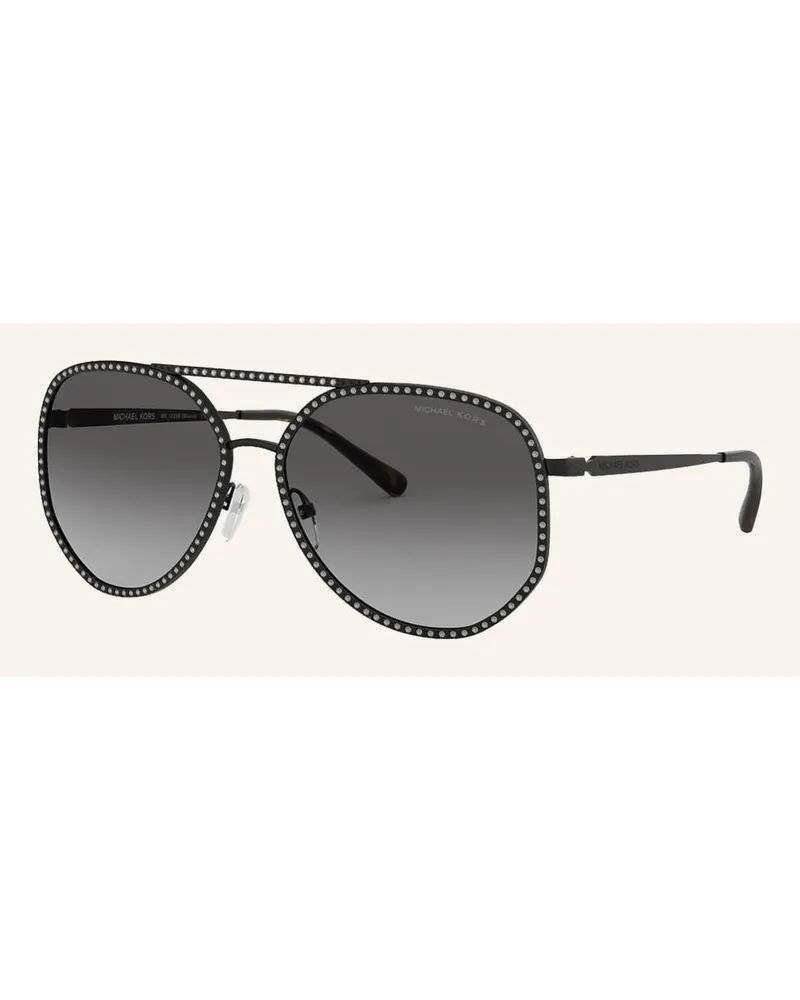 Michael Kors Sonnenbrille MK-1039B mit Schmucksteinbesatz Schwarz