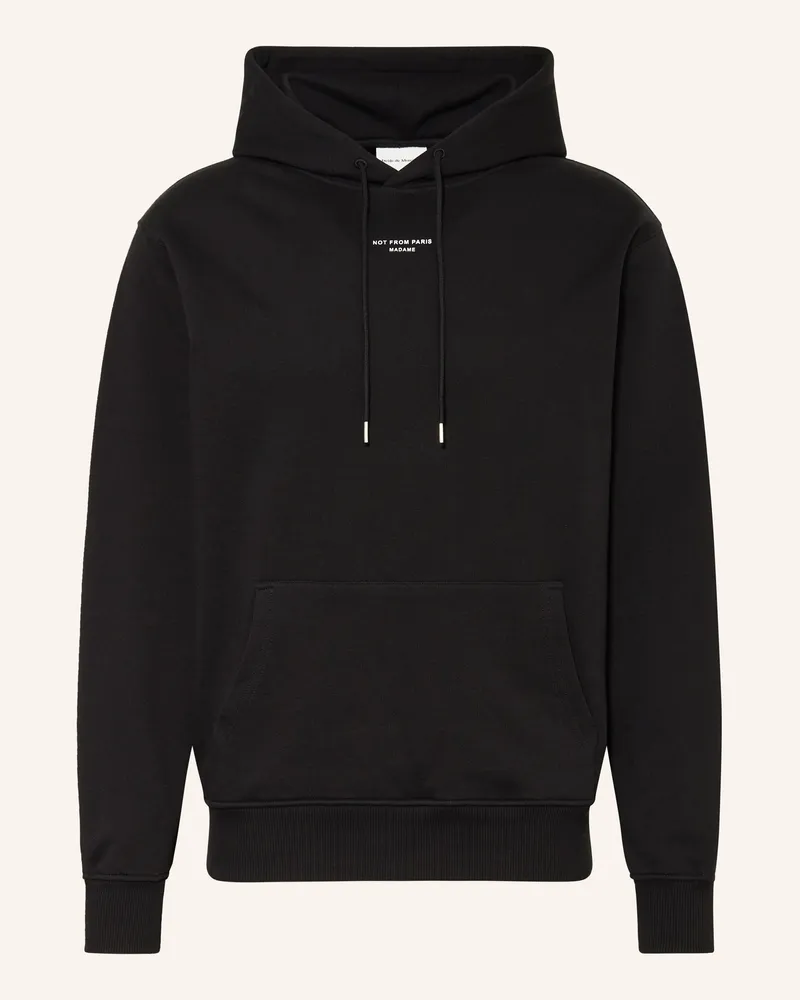 Drôle de Monsieur Hoodie Schwarz