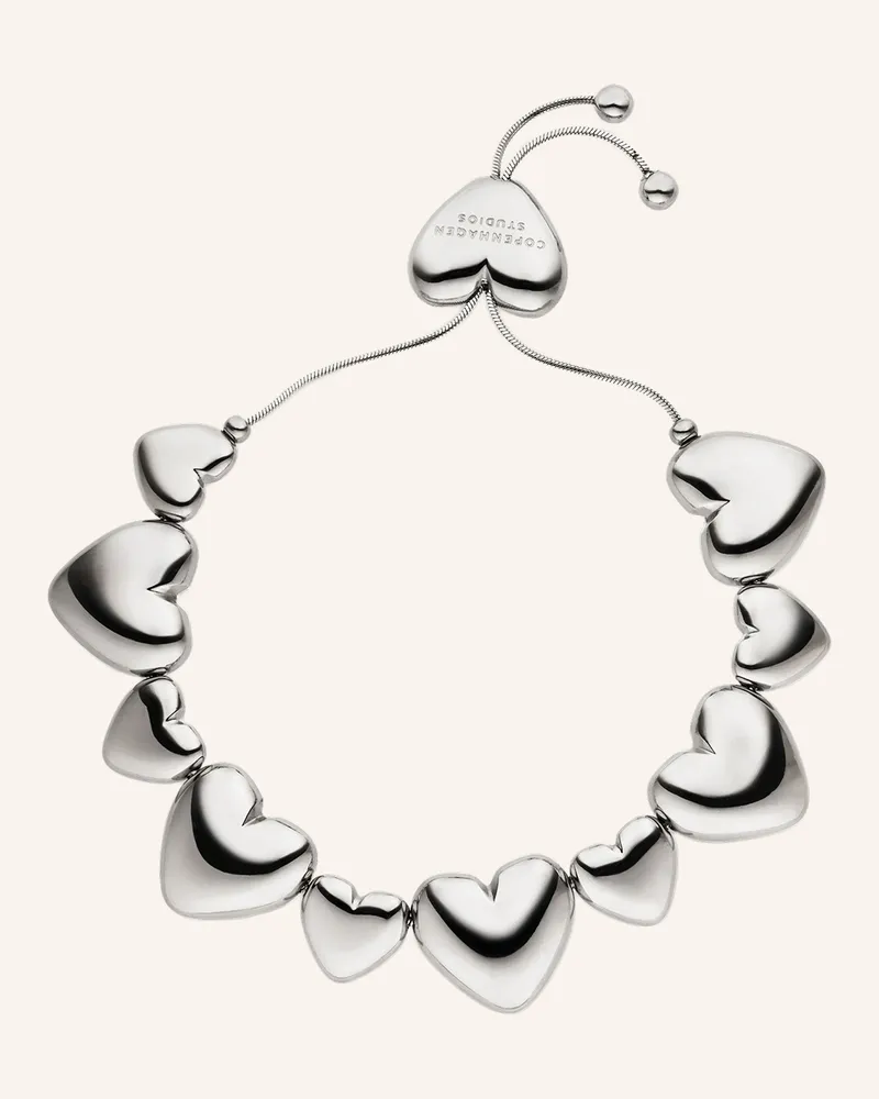 Copenhagen Armband  Aus  Edelstahl silber Silber