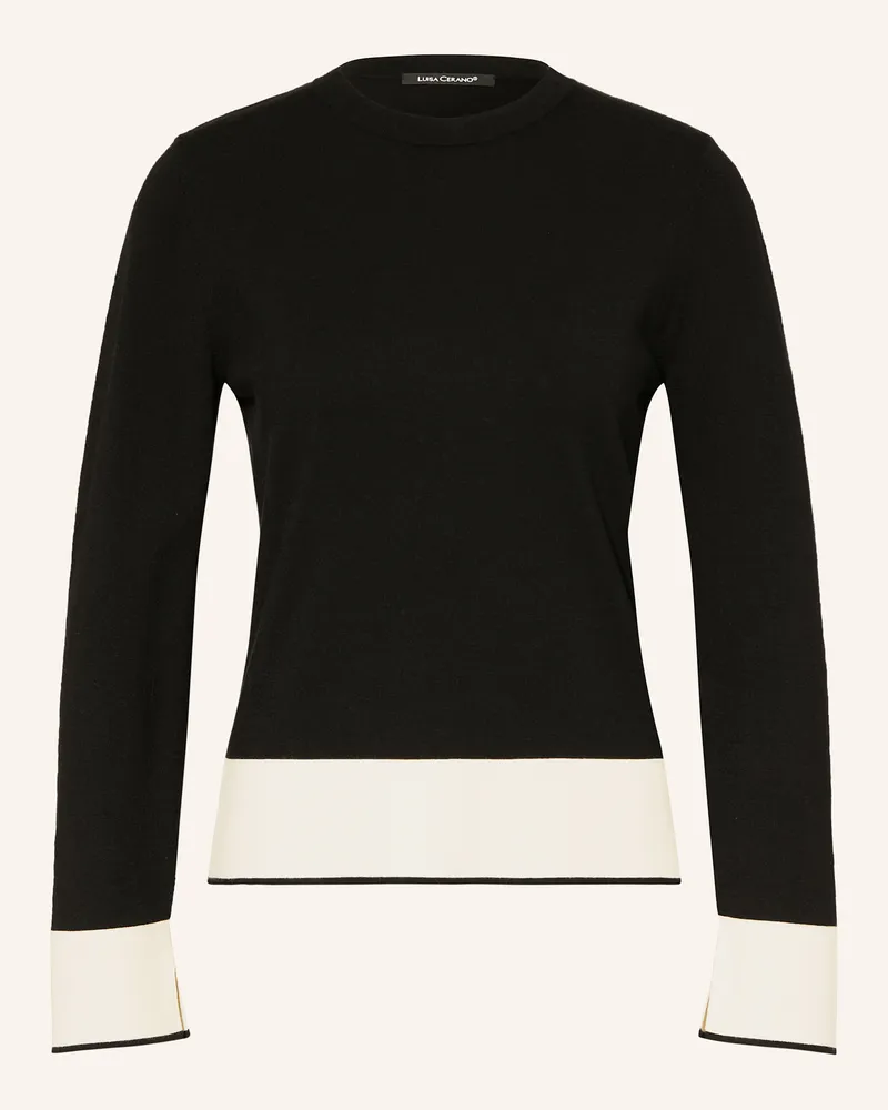 Luisa Cerano Pullover Schwarz