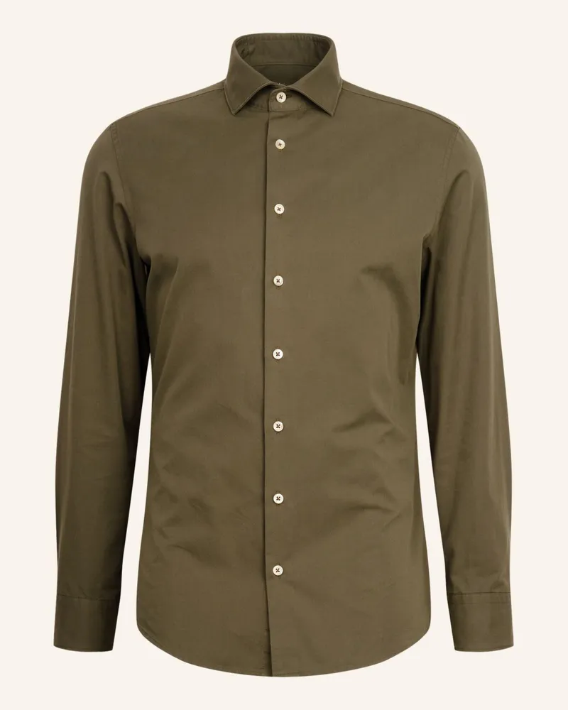Seidensticker Casual Hemd Slim Fit Grün