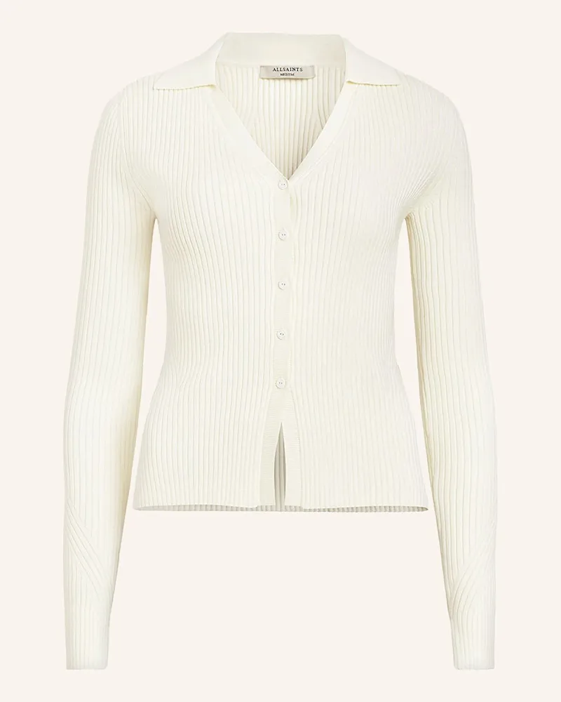 AllSaints Strickjacke CRUZ Weiss