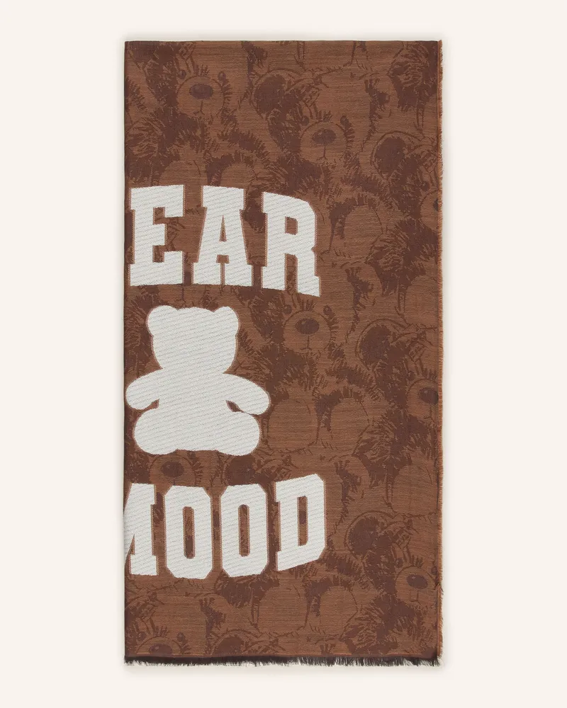 Codello Jacquard-Schal braun Braun