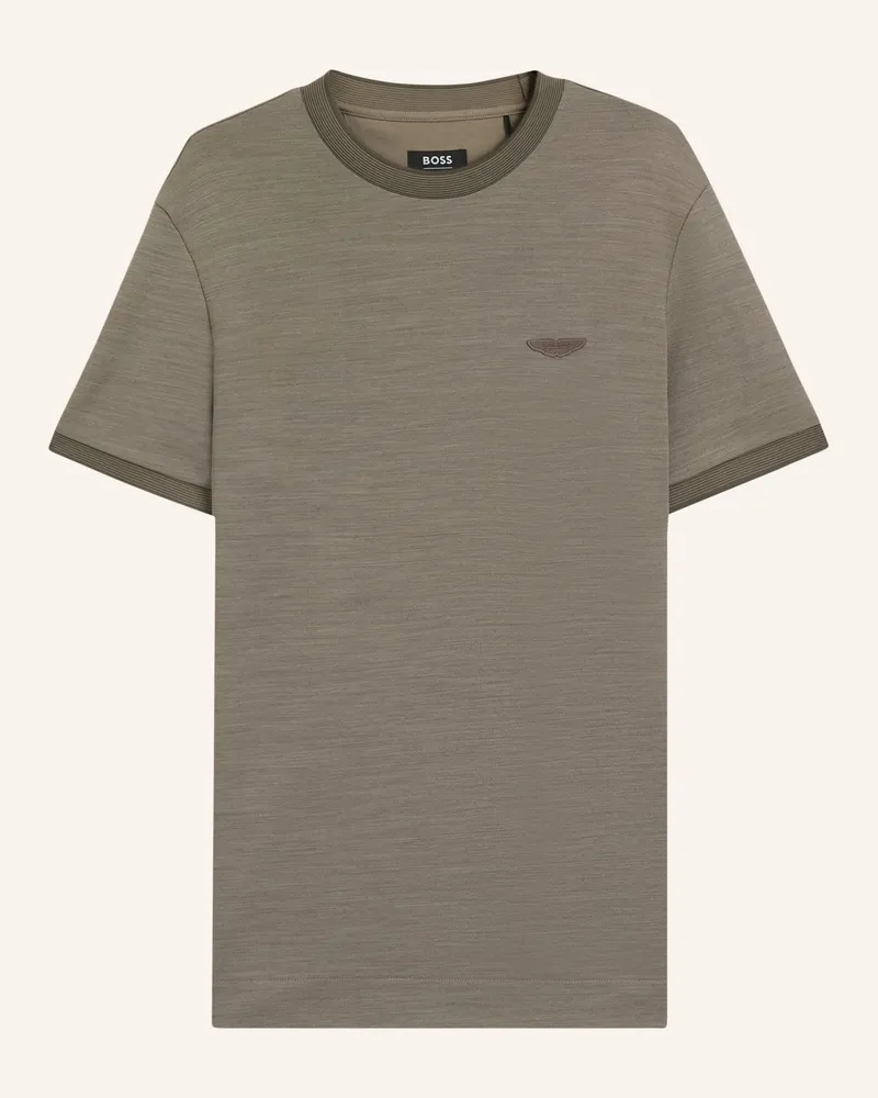 HUGO BOSS T-Shirt C-Thompson 242_Am Regular Fit beige Taupe