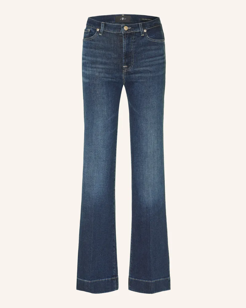 7 for all mankind Wide Leg Jeans Modern Dojo blau 45s