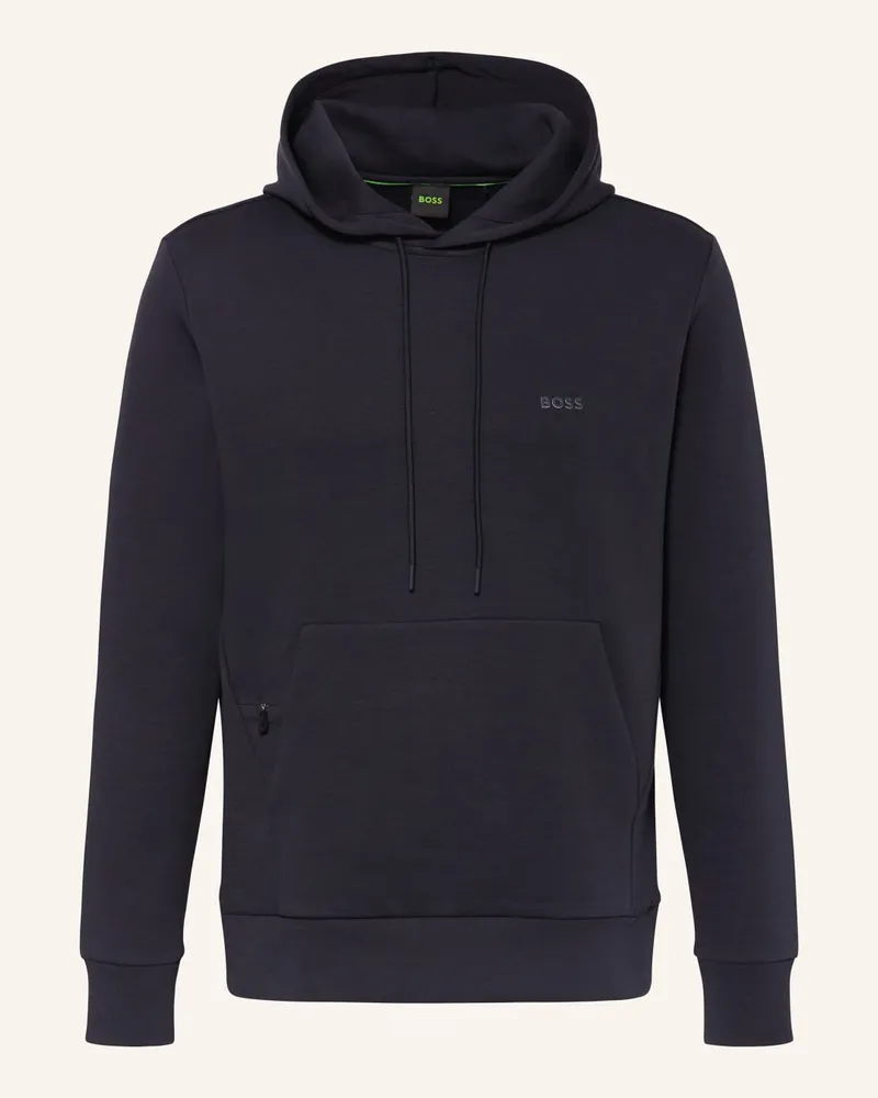 HUGO BOSS Hoodie SOODY Blau