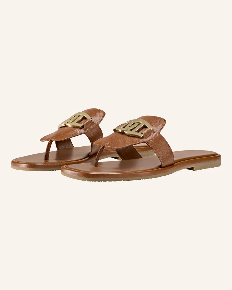 Aigner Slide Sandal Lotta 16c braun Cognac