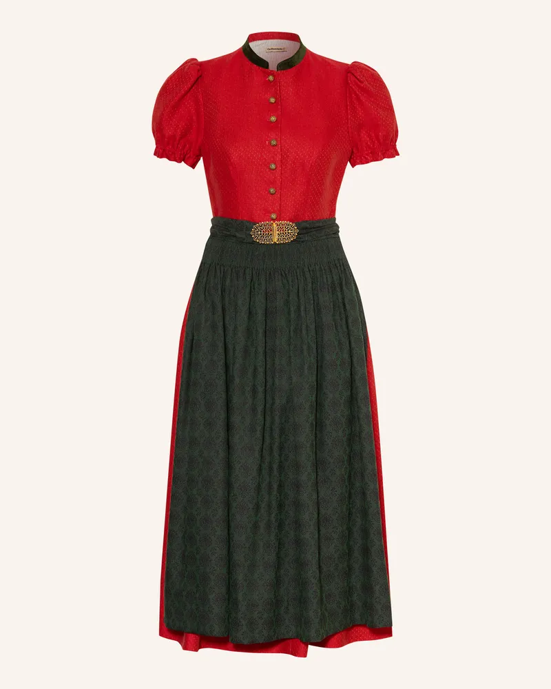 Gottseidank Leinendirndl Livie rot Rot