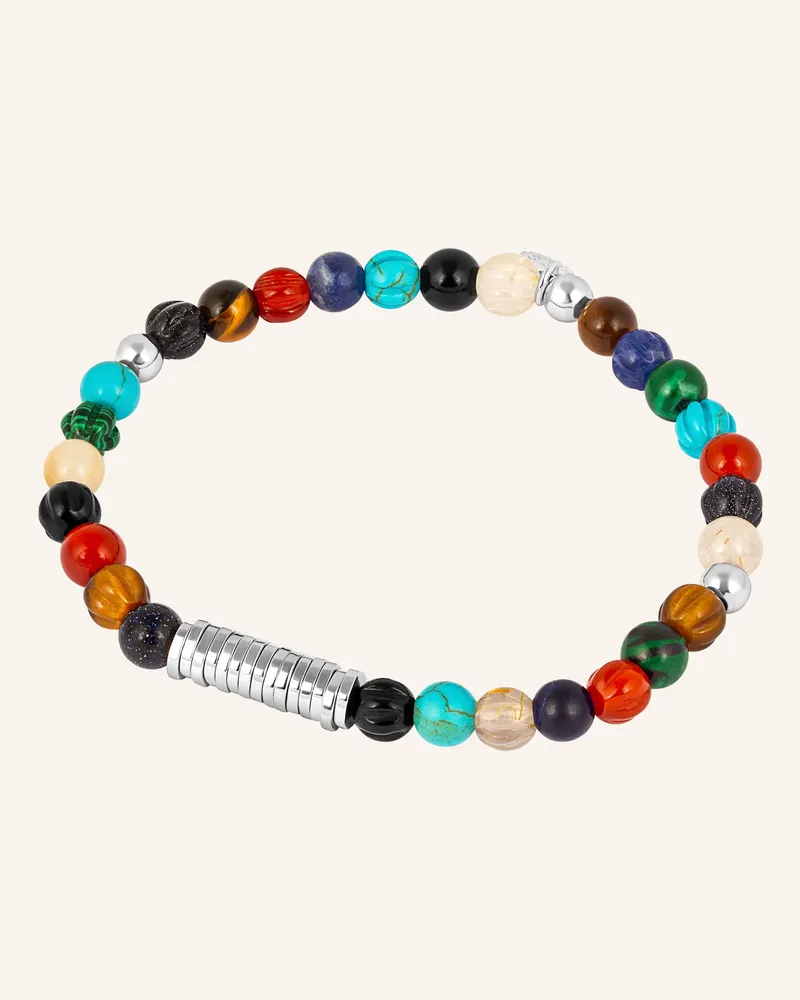 Tateossian Armband Classic Discs schwarz Schwarz