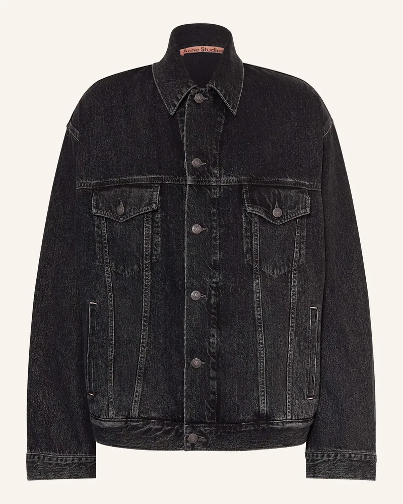 Acne Studios Jeansjacke Schwarz