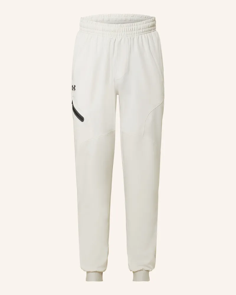 Under Armour Trainingshose UA UNSTOPPABLE Creme