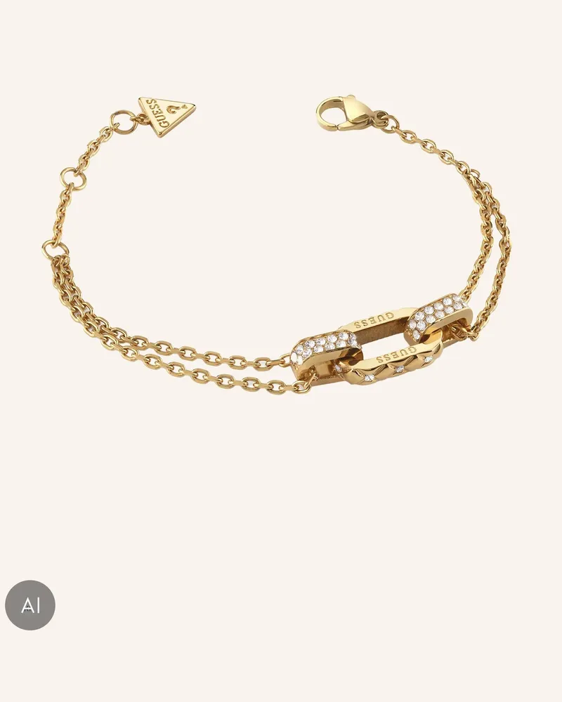 Guess Armkette gold Gold