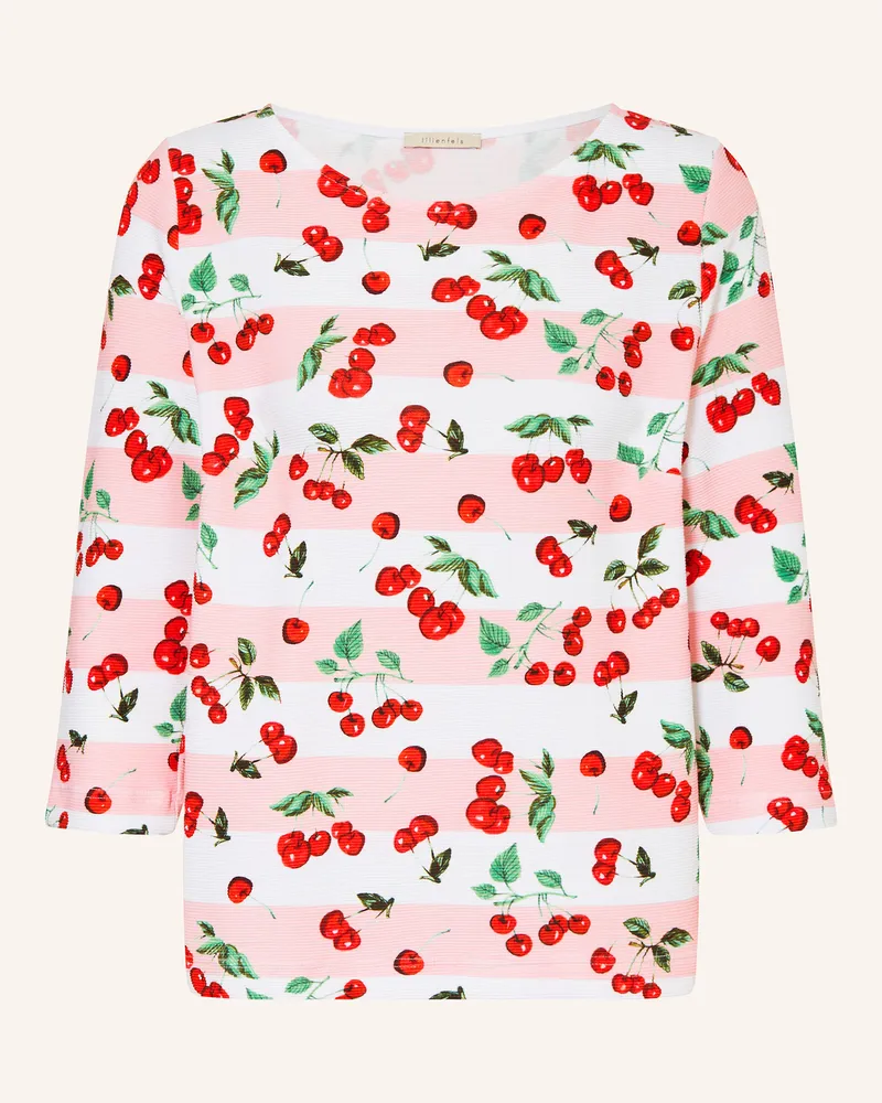 lilienfels Shirt mit 3/4-Arm Hellrosa