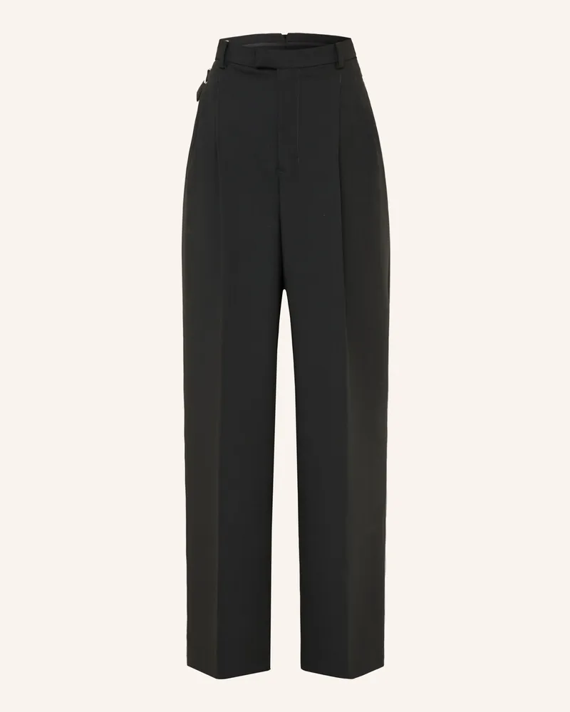 AMI Paris Marlenehose Schwarz