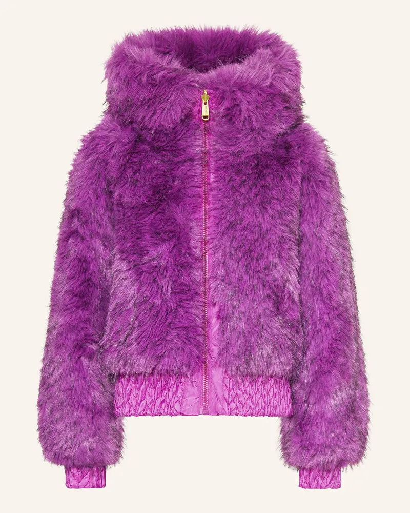 GOLDBERGH Skijacke INDIRA zum Wenden Neonlila