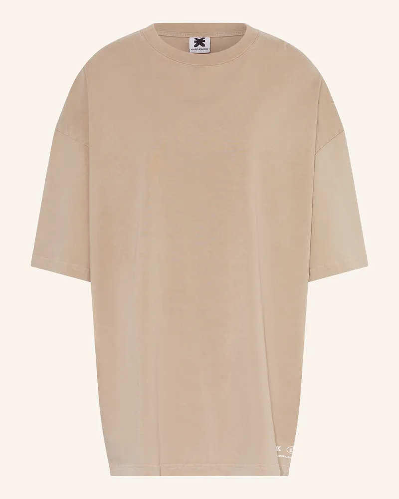 Karo Kauer T-Shirt Beige