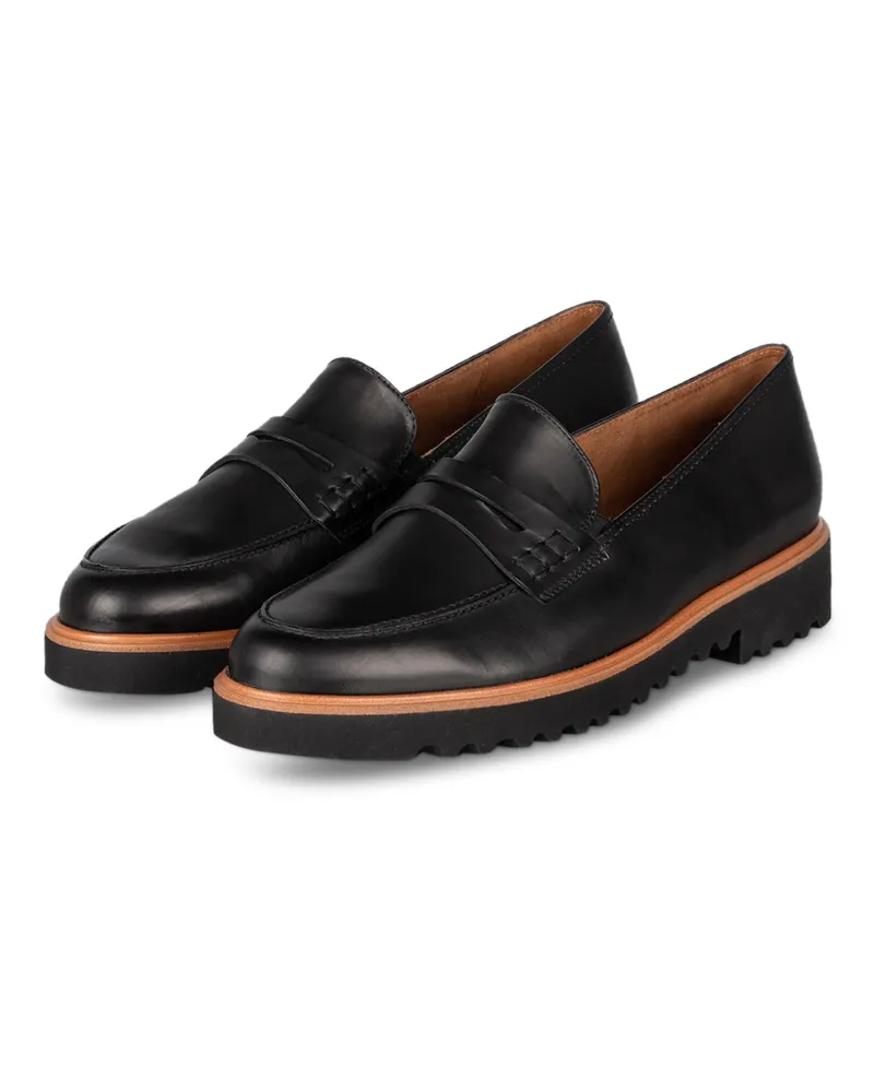 paul green Penny-Loafer Schwarz