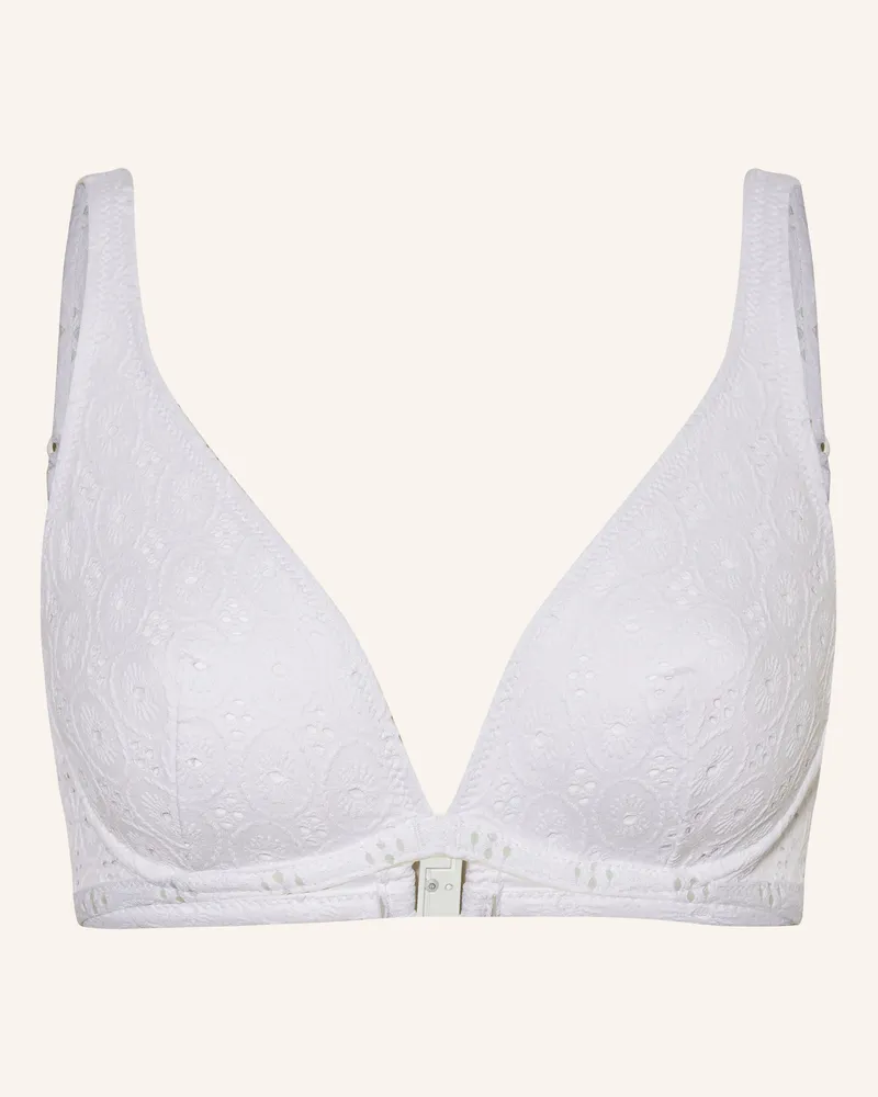 Vilebrequin Bügel-Bikini-Top FAITHFUL Weiss