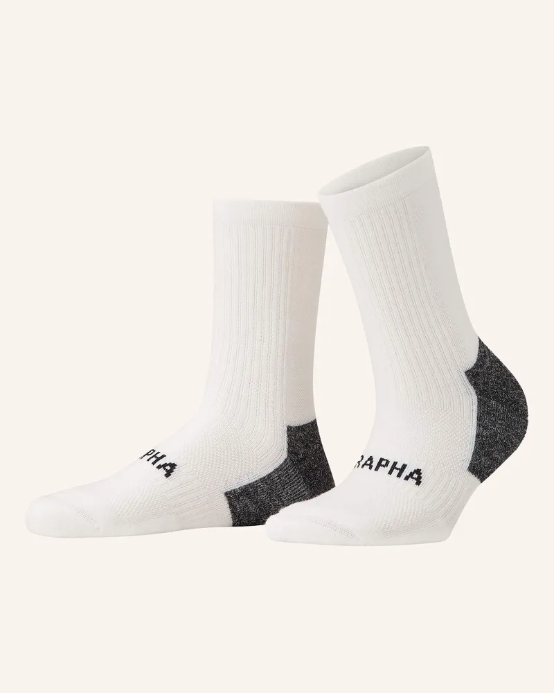 Rapha Radsocken Pro Team Winter Mit Merinowolle weiss Whb