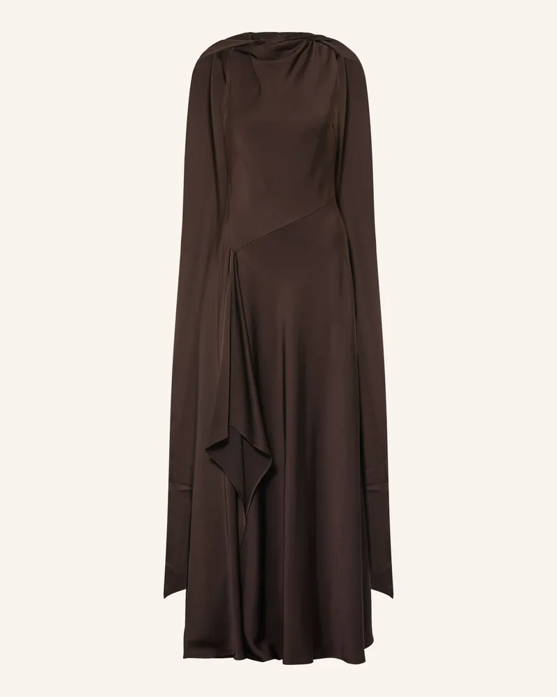 Reiss Abendkleid Sabine Aus Satin rot Dunkelrot