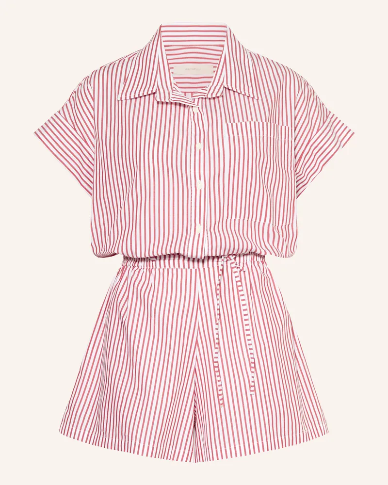 Faithfull The Brand Jumpsuit ZION Dunkelrot