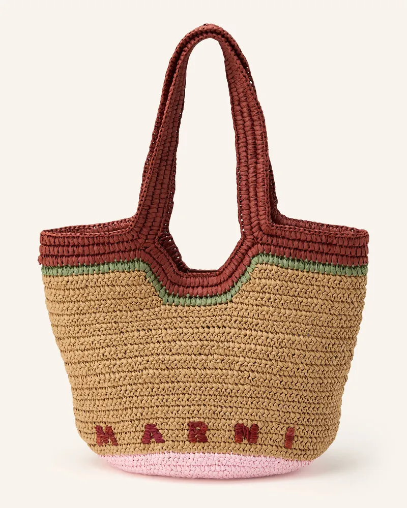 Marni Beuteltasche SMALL Beige