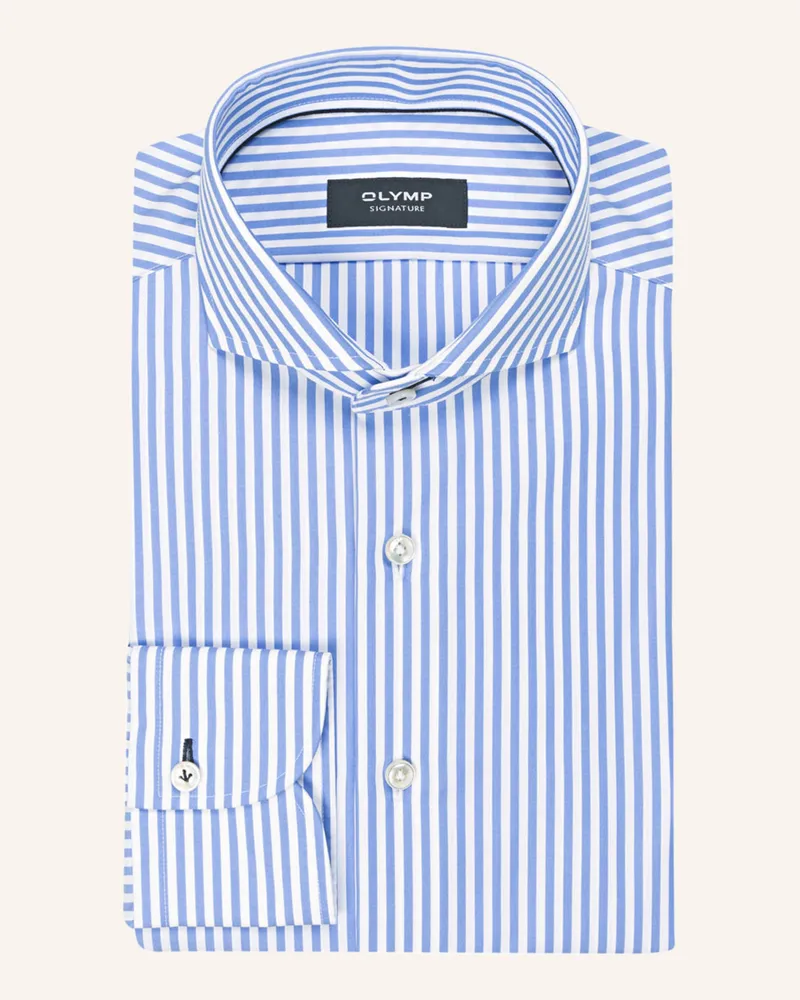 Olymp Hemd tailored fit Hellblau