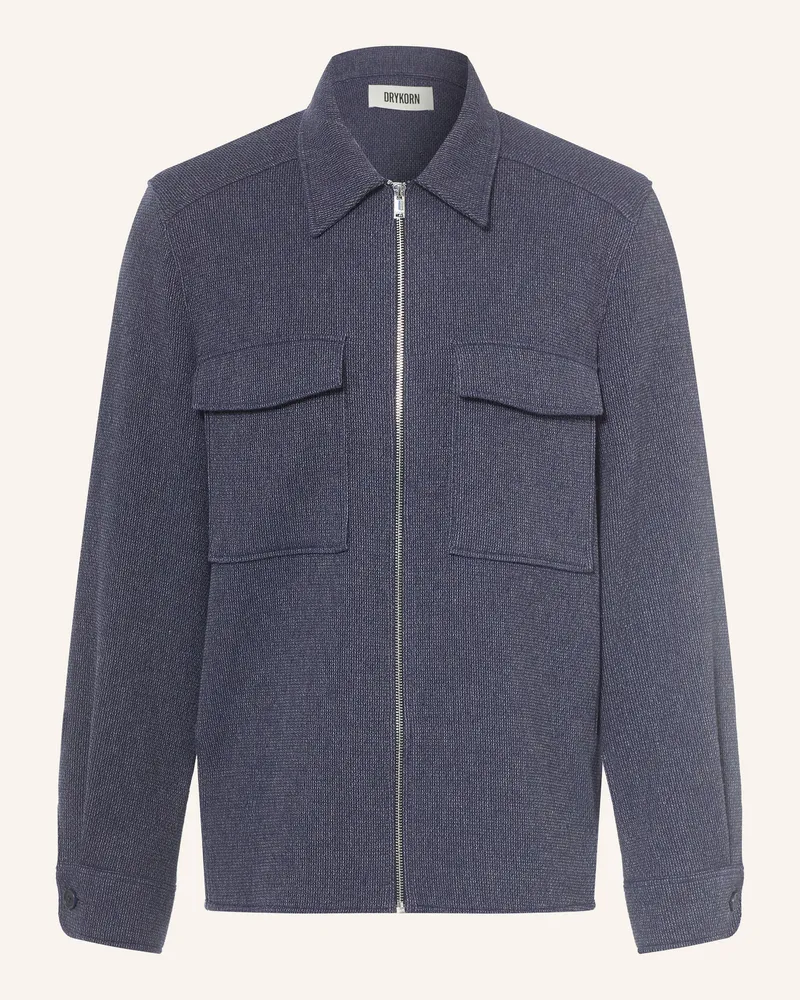 Drykorn Overjacket Gunray blau Dunkelblau