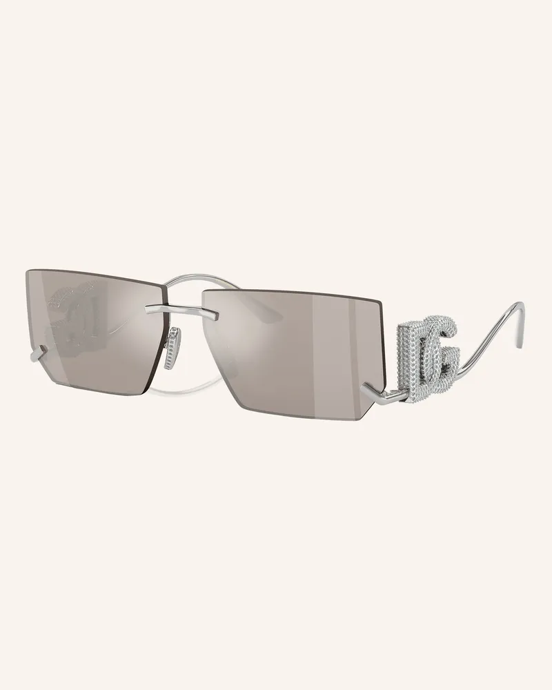 Dolce & Gabbana Sonnenbrille dg2304b silber Silber