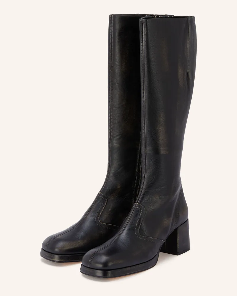 Miista Stiefel Donna schwarz Schwarz