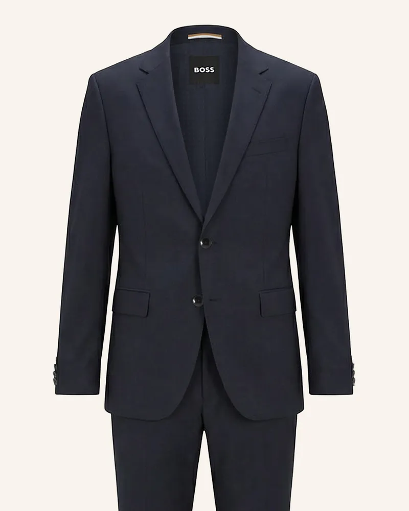 HUGO BOSS Business Anzug H-Jeckson-2pcs-224 Regular Fit blau Hellblau