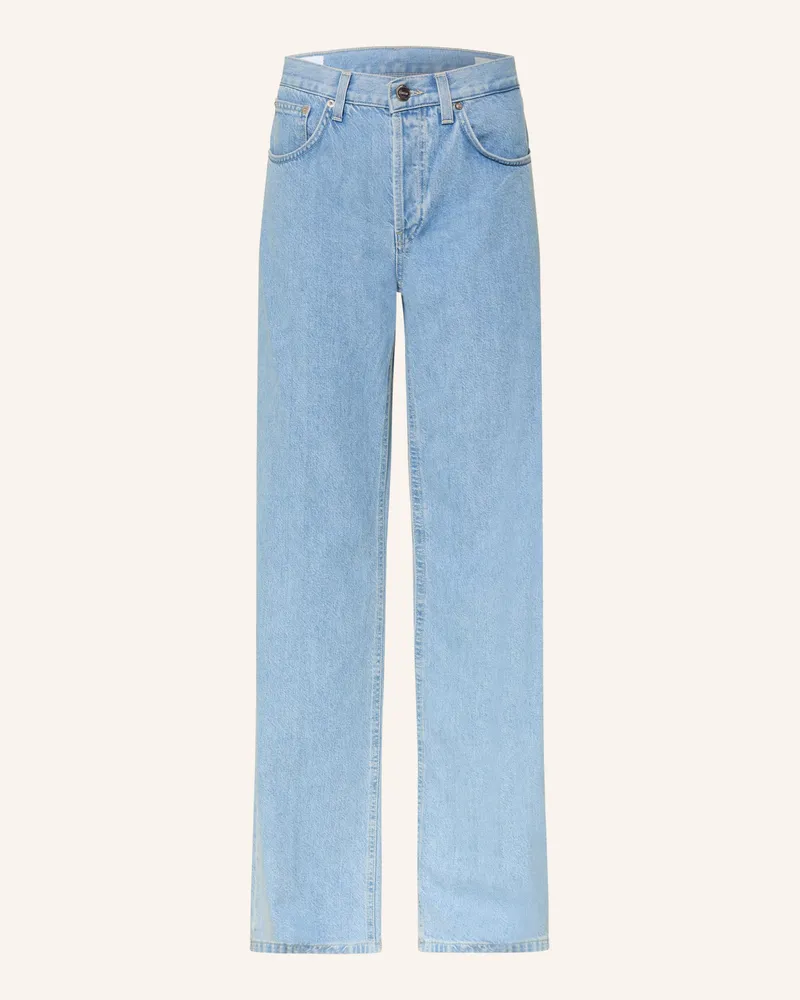 Dondup Wide Leg Jeans Jacklyn blau 800