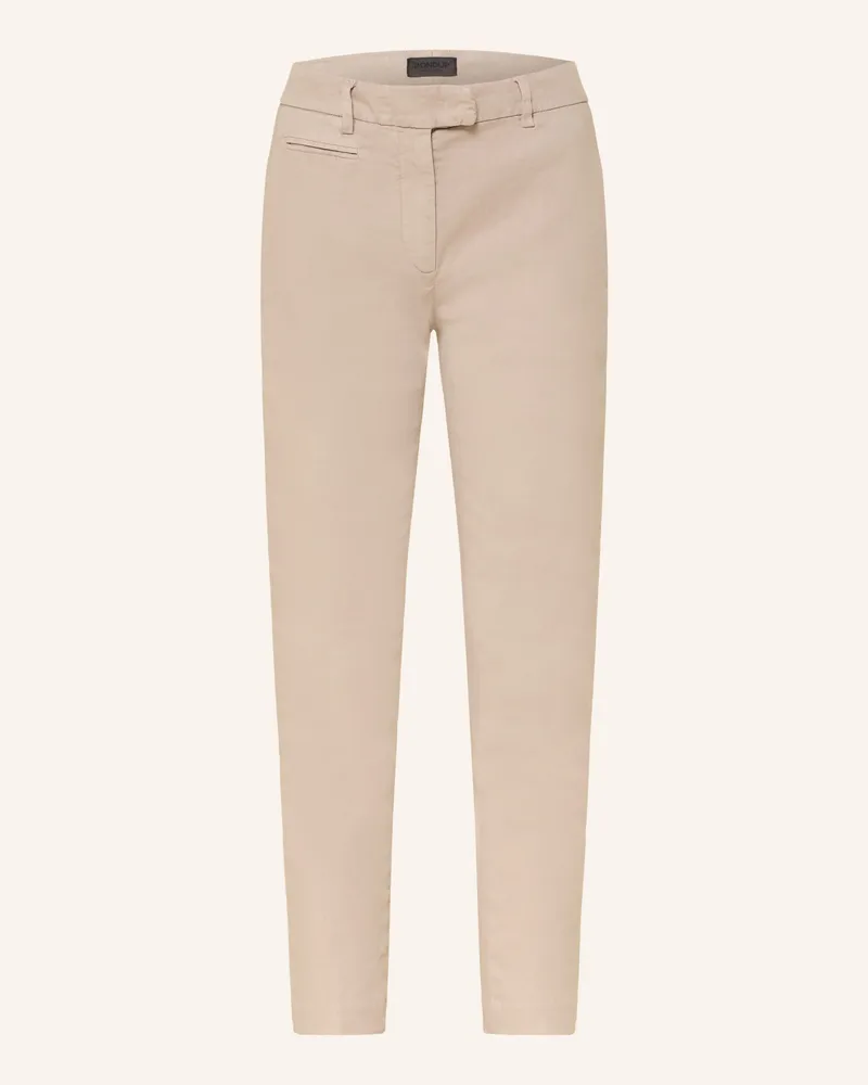 Dondup 7/8-Hose Perfect Mit Leinen beige Beige