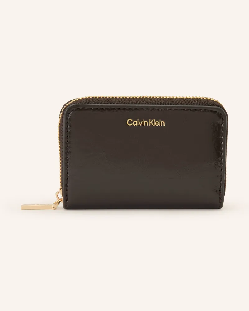 Calvin Klein Geldbörse braun Dunkelbraun