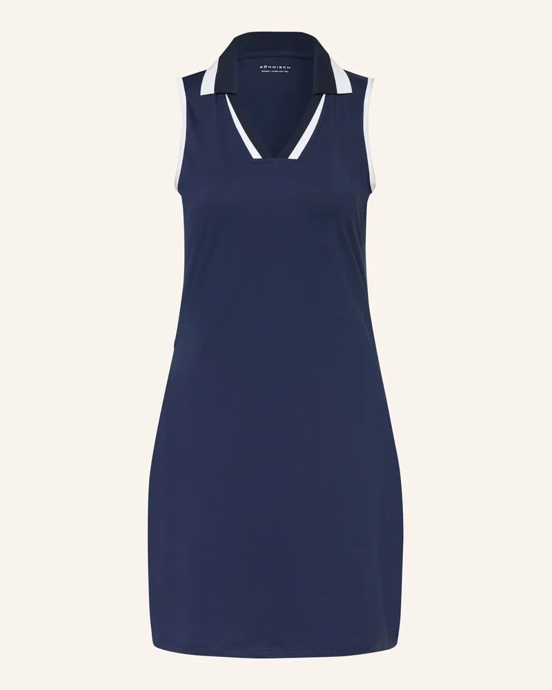 Röhnisch Polokleid Dunkelblau