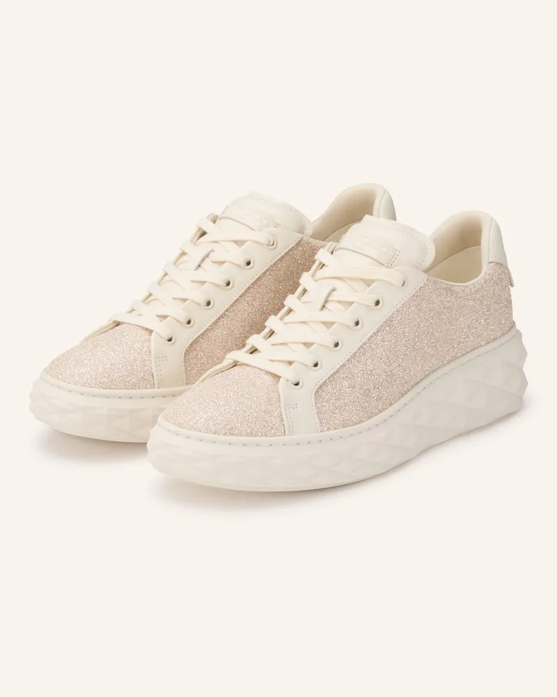 Jimmy Choo Sneaker Silber