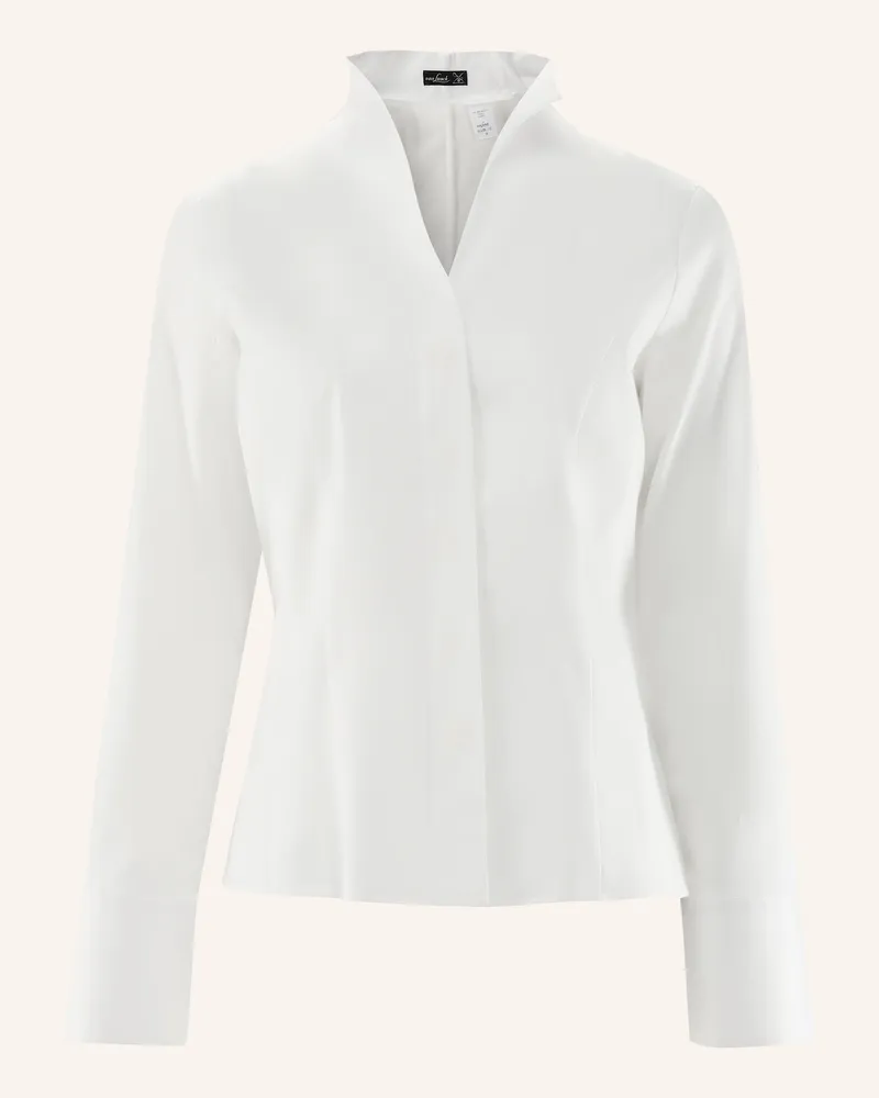 van Laack Bluse Modern Fit Weiss