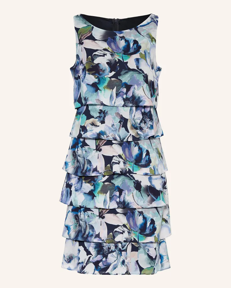 Vera Mont Cocktailkleid mit Volants Blau