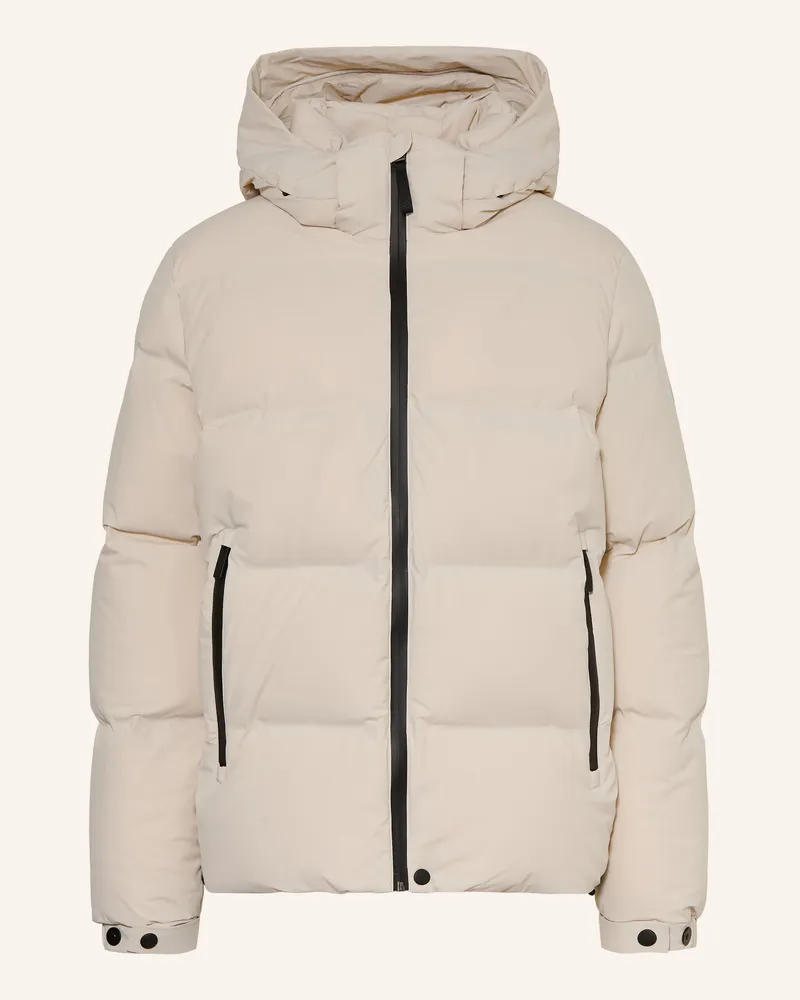 AlphaTauri Daunenjacke Odoru Mit Abnehmbarer Kapuze beige Creme