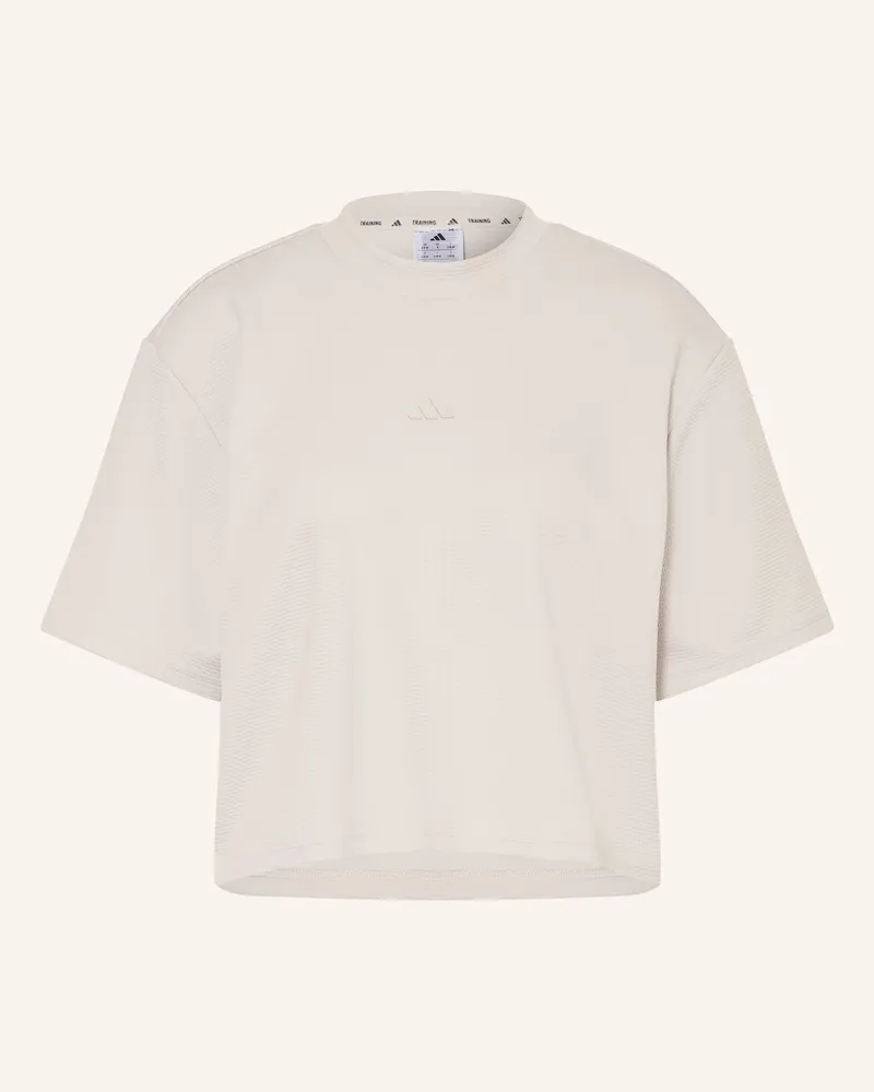 adidas T-Shirt YOGA MOTION Beige