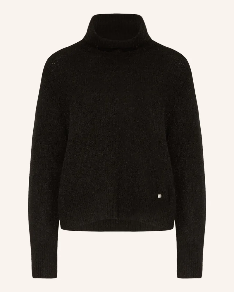 Mos Mosh Rollkragenpullover AIDY mit Alpaka Schwarz