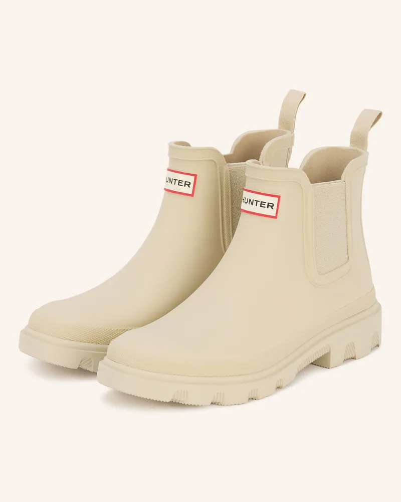 Hunter Gummi-Boots DOWNPOUR Hellbraun