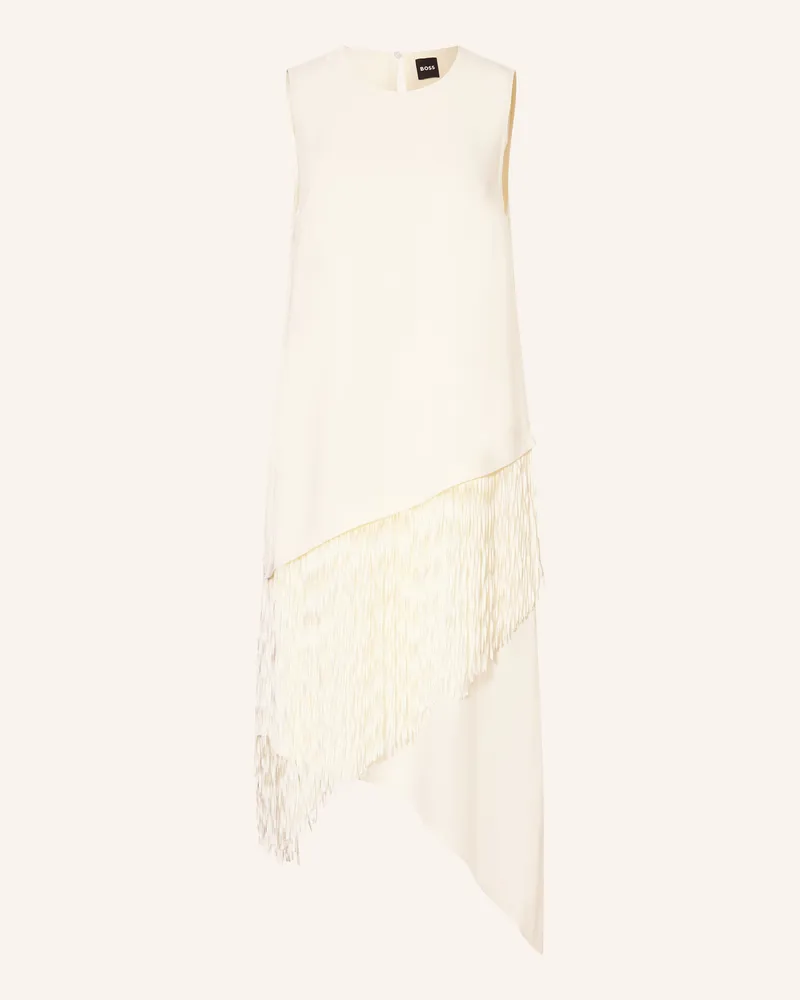 HUGO BOSS Kleid Dadiva weiss Ecru