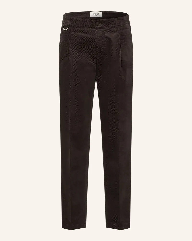 Drykorn Chino Devyn Extra Slim Fit braun Dunkelbraun