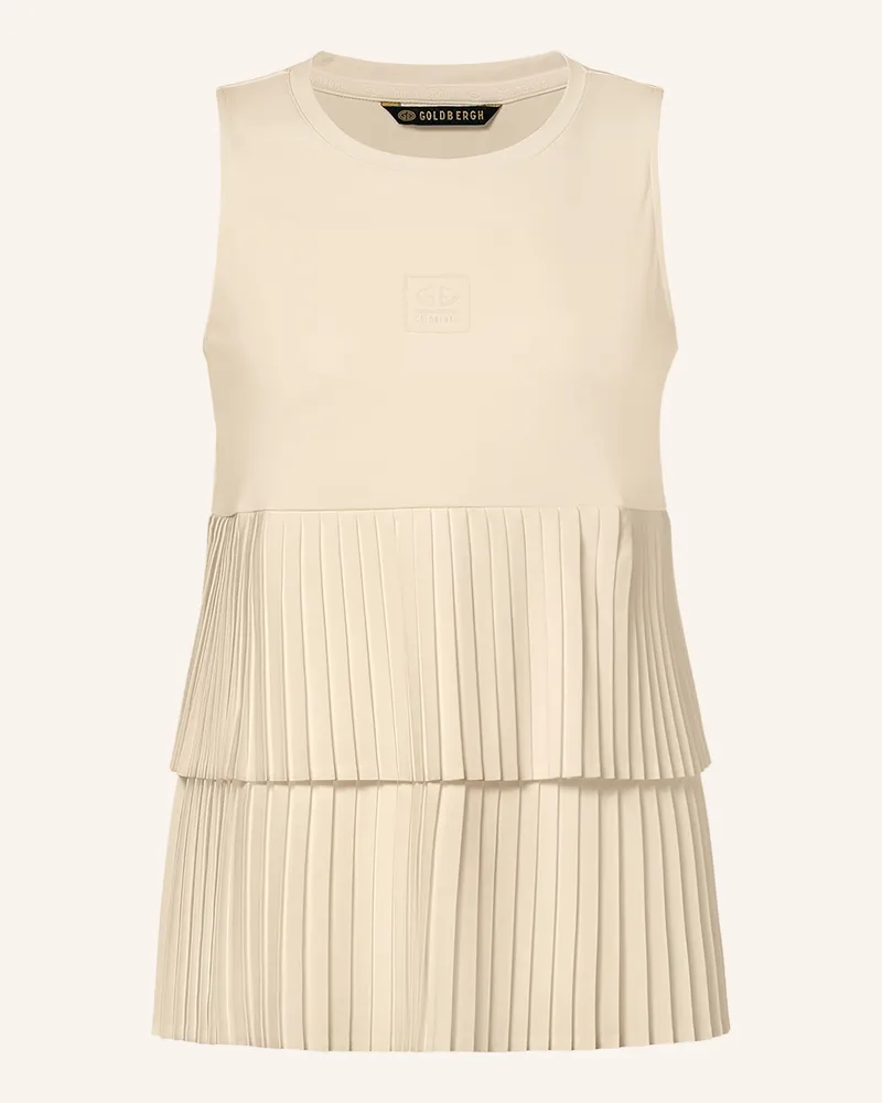 GOLDBERGH Tanktop BELLAVITA Hellbraun