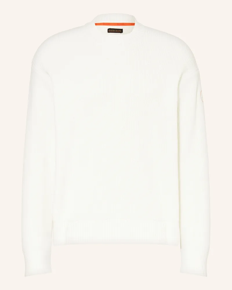 Napapijri Pullover Rignano weiss Weiss