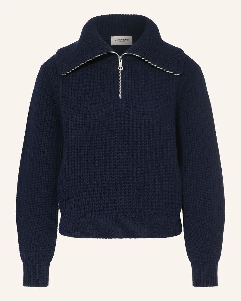 Max Mara Troyer Laser blau Dunkelblau