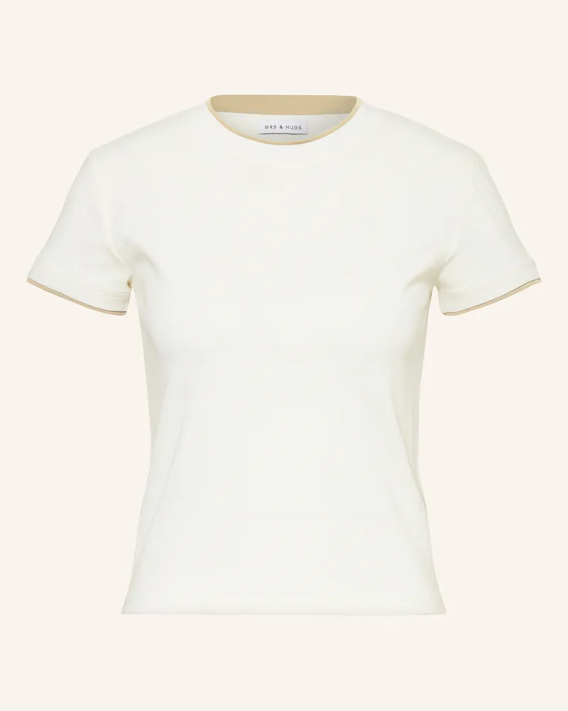 Mrs & HUGS T-Shirt Ecru