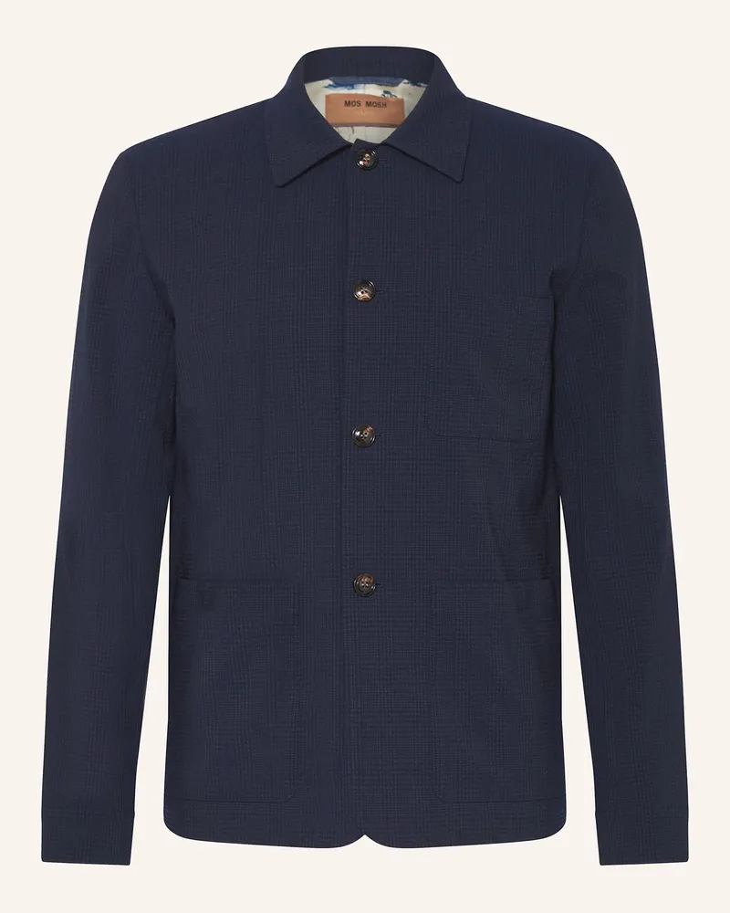 Mos Mosh Overshirt MMGCONOR Dunkelblau